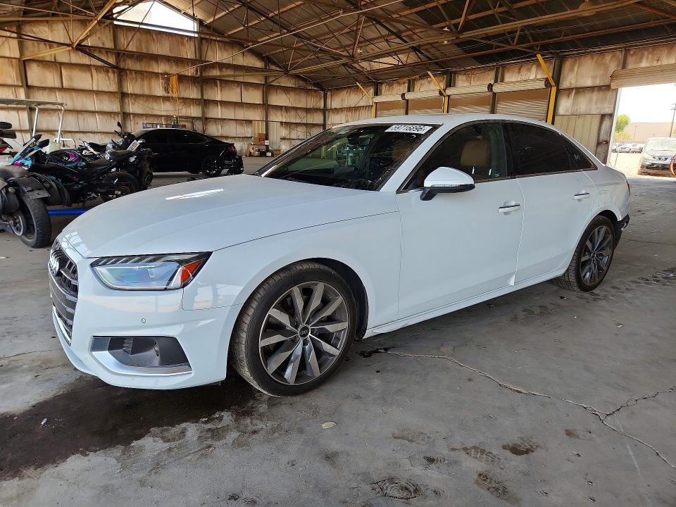 Продаж на аукціоні авто 2021 Audi A4, vin: WAUBBAF40MN012786, номер лоту: 59716896
