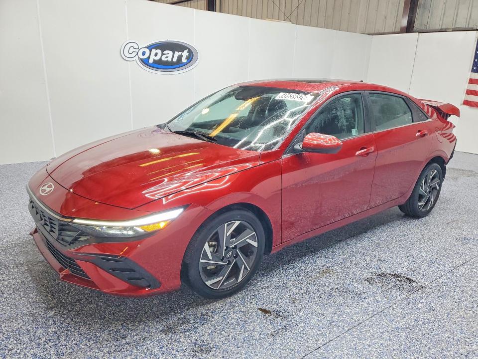 60659326 :رقم المزاد ، KMHLS4DG3SU020059 vin ، 2025 Hyundai Elantra مزاد بيع