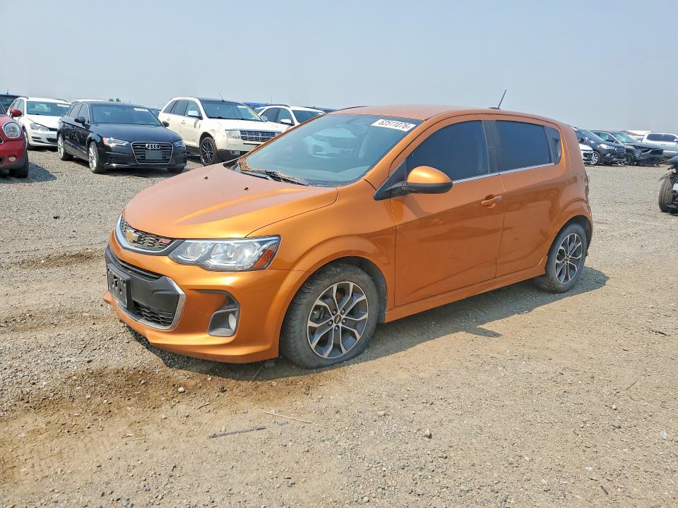 2017 Chevrolet Sonic მანქანა იყიდება აუქციონზე, vin: 1G1JD6SB9H4160031, აუქციონის ნომერი: 62511076