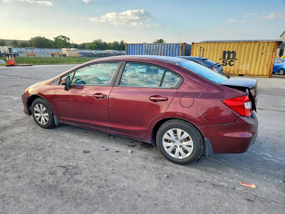 Aukcja sprzedaży 2012 Honda Civic, vin: 19XFB2F59CE071244, numer aukcji: 63373446