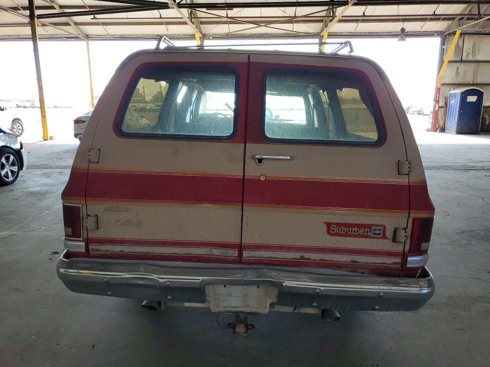 1987 Chevrolet Suburban მანქანა იყიდება აუქციონზე, vin: 1GCEV16K4HF115571, აუქციონის ნომერი: 60383276