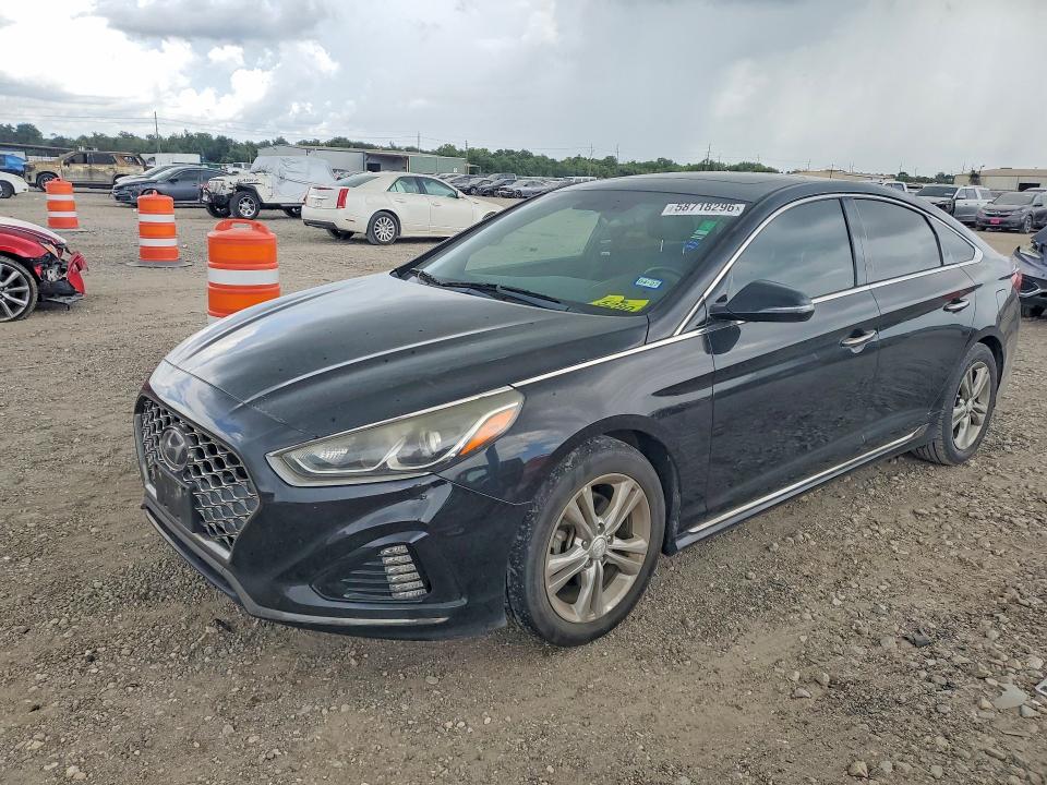 2018 Hyundai Sonata მანქანა იყიდება აუქციონზე, vin: 5NPE34AF8JH725051, აუქციონის ნომერი: 58718296