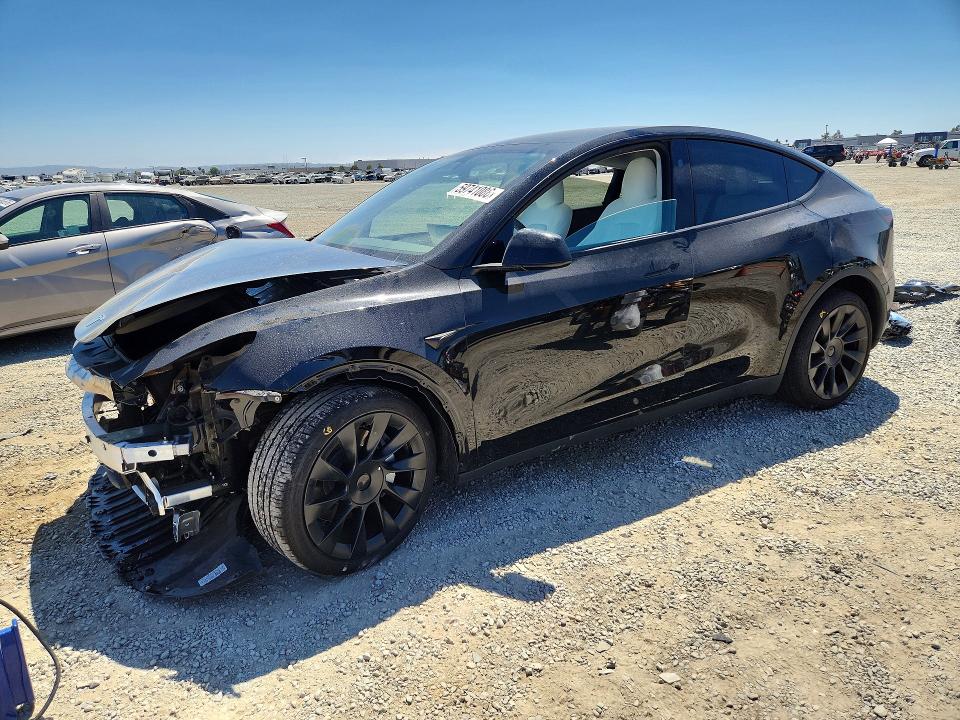 Продажа на аукционе авто 2025 Tesla Model Y, vin: 7SAYGAEEXSF271552, номер лота: 59741086