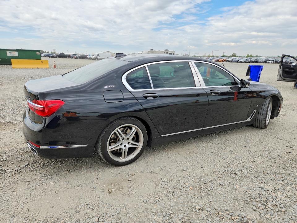 2018 Bmw 740 მანქანა იყიდება აუქციონზე, vin: WBA7J2C52JG938408, აუქციონის ნომერი: 61327676