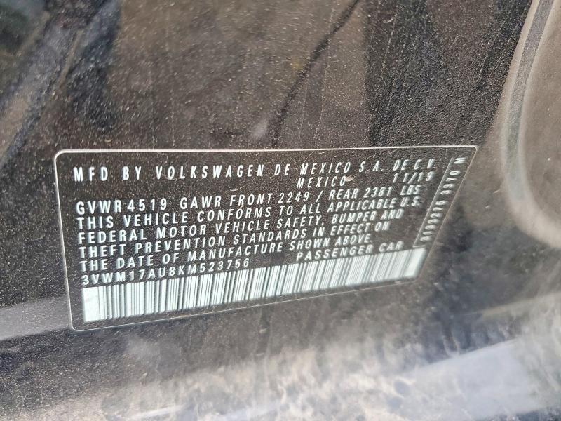 Продаж на аукціоні авто 2019 Volkswagen Golf Alltrack, vin: 3VWM17AU8KM523756, номер лоту: 62917046