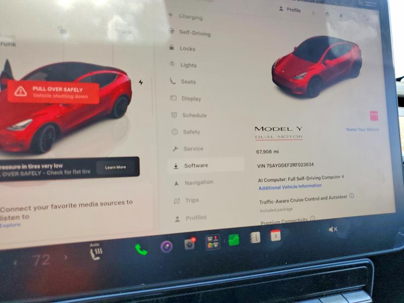 Продажа на аукционе авто 2024 Tesla Model Y, vin: 7SAYGDEF2RF023834, номер лота: 58761116