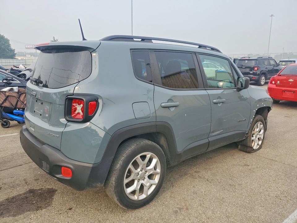 Продаж на аукціоні авто 2018 Jeep Renegade, vin: ZACCJBAB9JPJ30955, номер лоту: 61505466