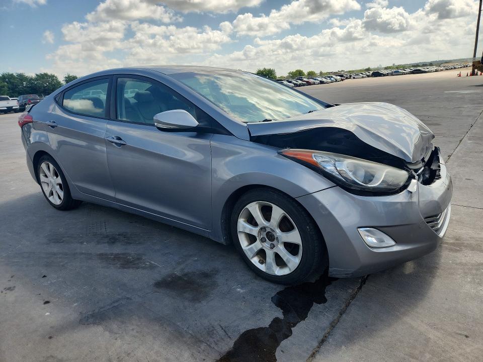 2012 Hyundai Elantra მანქანა იყიდება აუქციონზე, vin: KMHDH4AE1CU296411, აუქციონის ნომერი: 59131586