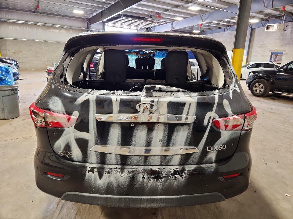 62237486 :رقم المزاد ، 5N1AL0MM0EC511086 vin ، 2014 Infiniti Qx60 مزاد بيع