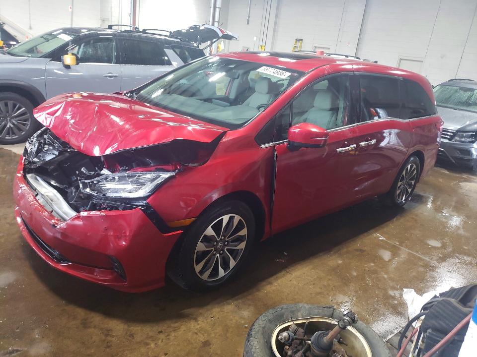 Aukcja sprzedaży 2021 Honda Odyssey, vin: 5FNRL6H70MB041044, numer aukcji: 59774986