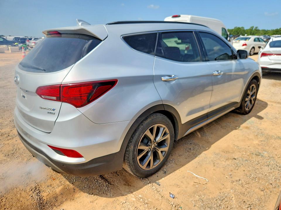 2018 Hyundai Santa Fe Sport მანქანა იყიდება აუქციონზე, vin: 5XYZW4LA3JG556493, აუქციონის ნომერი: 61539936