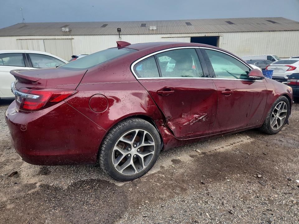 61742816 :رقم المزاد ، 2G4GL5EX1H9183138 vin ، 2017 Buick Regal مزاد بيع
