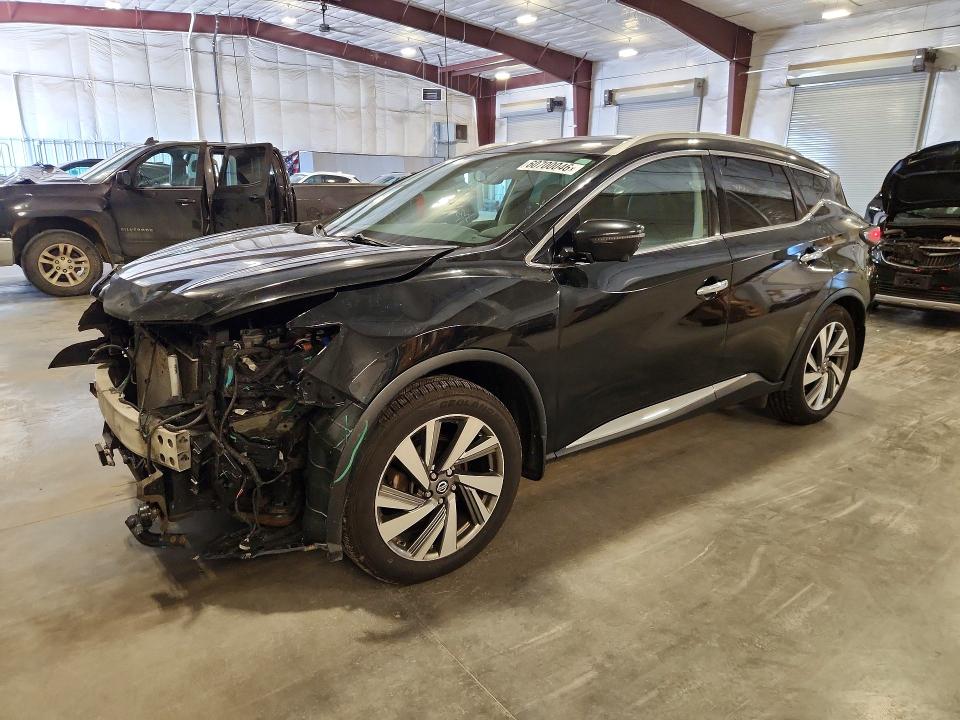 Auction sale of the 2019 Nissan Murano, vin: 5N1AZ2MS5KN123912, lot number: 60700046