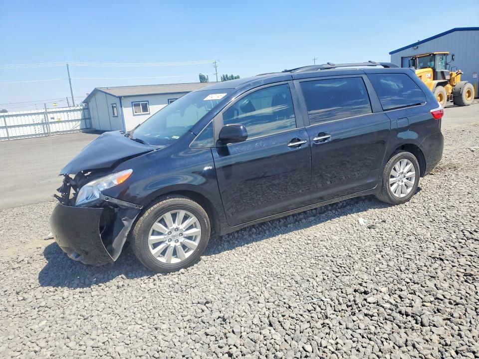 2017 Toyota Sienna მანქანა იყიდება აუქციონზე, vin: 5TDDZ3DC1HS168719, აუქციონის ნომერი: 61431146