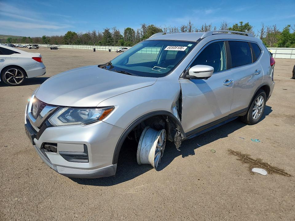 2017 Nissan Rogue მანქანა იყიდება აუქციონზე, vin: KNMAT2MV0HP587123, აუქციონის ნომერი: 60508106