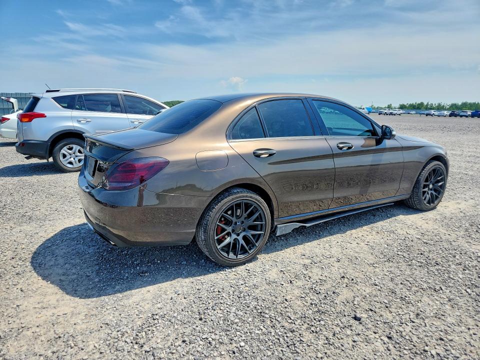 2015 Mercedes-benz C მანქანა იყიდება აუქციონზე, vin: 55SWF4KB2FU031984, აუქციონის ნომერი: 60055266