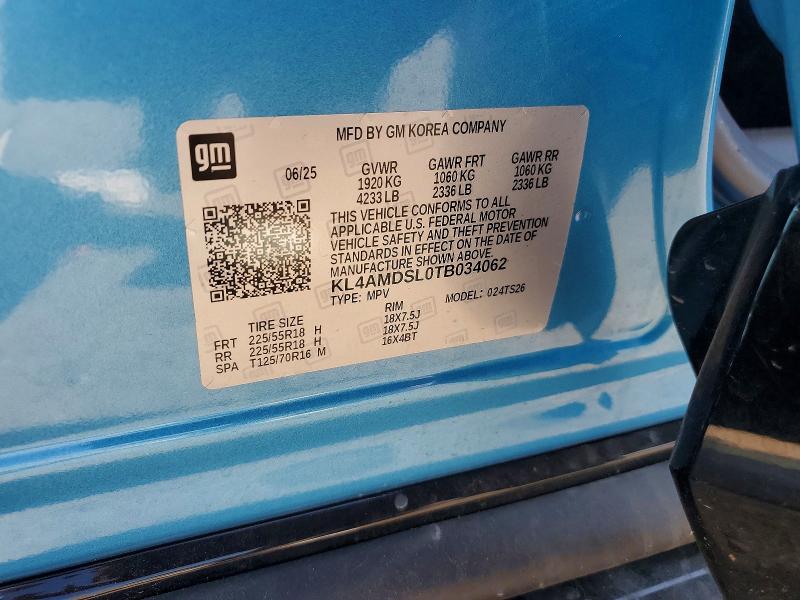 Aukcja sprzedaży 2026 Buick Encore Gx, vin: KL4AMDSL0TB034062, numer aukcji: 60212316