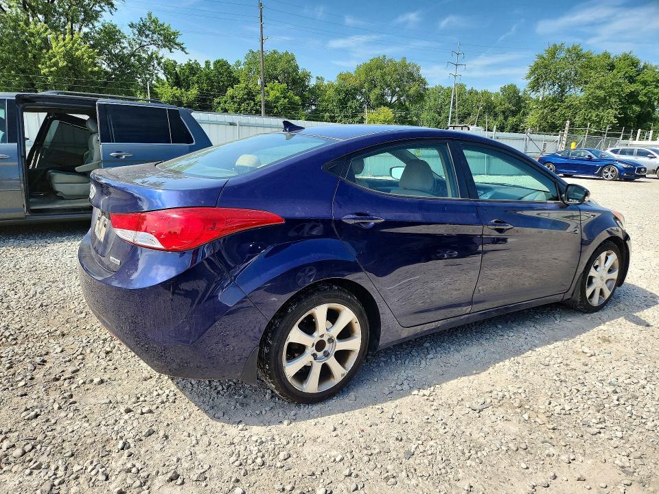 Продаж на аукціоні авто 2013 Hyundai Elantra, vin: 5NPDH4AE6DH277076, номер лоту: 62318746