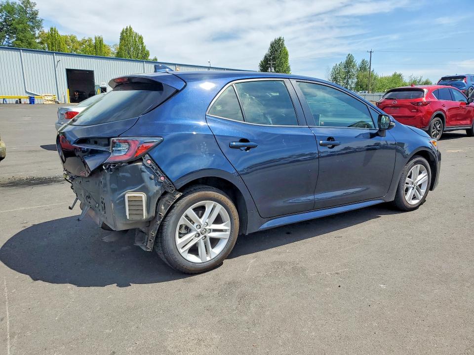 2021 Toyota Corolla Hatchback მანქანა იყიდება აუქციონზე, vin: JTND4MBE9M3125973, აუქციონის ნომერი: 59668296