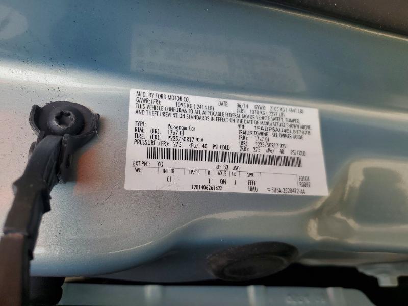 Aukcja sprzedaży 2014 Ford C-max, vin: 1FADP5AU4EL517678, numer aukcji: 59662596