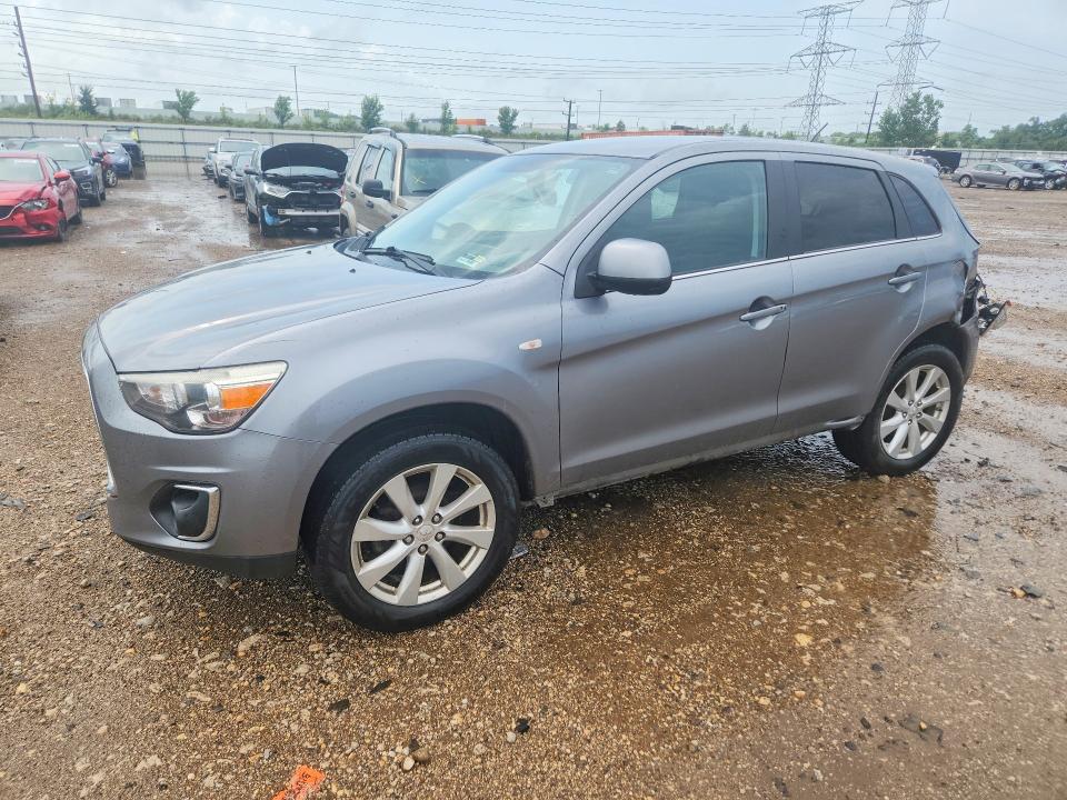 60658136 :رقم المزاد ، 4A4AR4AUXEE013439 vin ، 2014 Mitsubishi Outlander Sport مزاد بيع