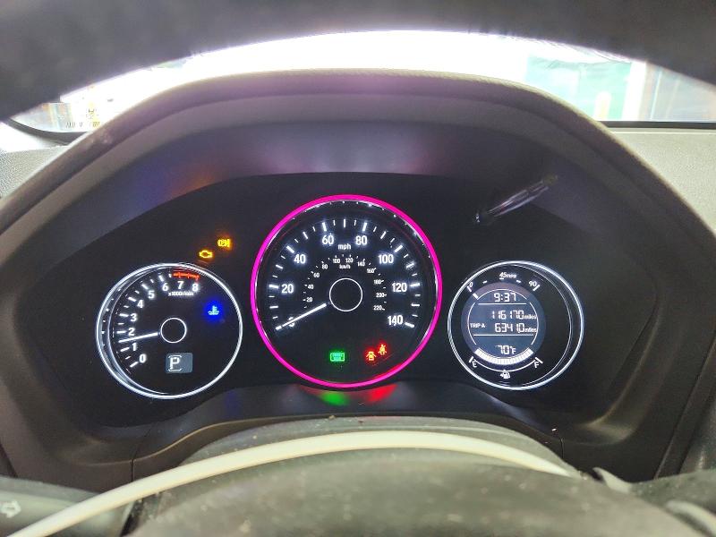 62635436 :رقم المزاد ، 3CZRU6H10KG718815 vin ، 2019 Honda Hr-v مزاد بيع