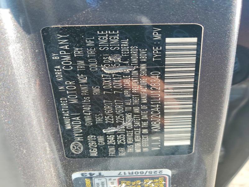 Продаж на аукціоні авто 2020 Hyundai Tucson, vin: KM8J2CA41LU128340, номер лоту: 59406086