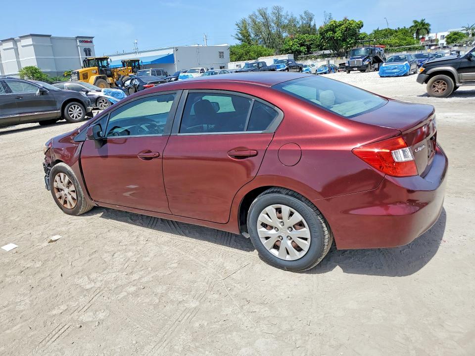 Aukcja sprzedaży 2012 Honda Civic, vin: 19XFB2F55CE085724, numer aukcji: 60712376
