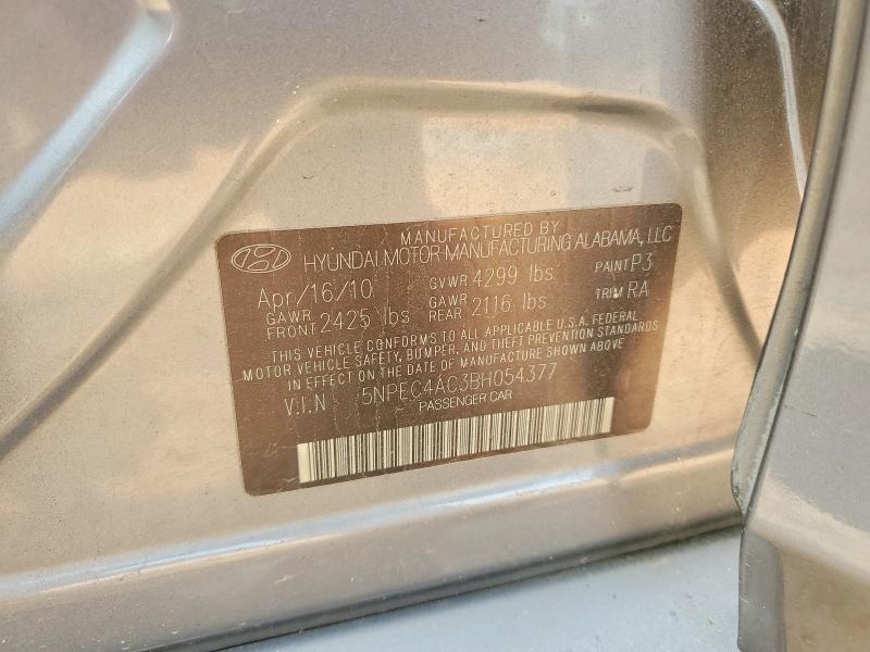 Aukcja sprzedaży 2011 Hyundai Sonata, vin: 5NPEC4AC3BH054377, numer aukcji: 62766276
