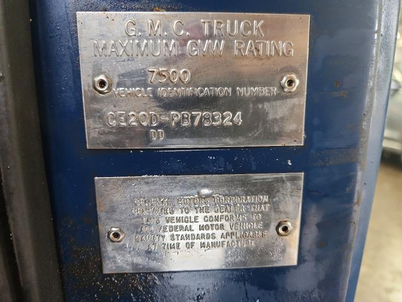 1968 Chevrolet 2dr მანქანა იყიდება აუქციონზე, vin: CE20DPB78324, აუქციონის ნომერი: 63321016