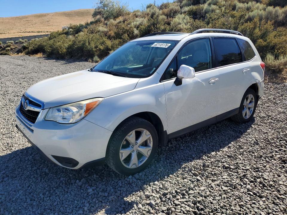 2015 Subaru Forester მანქანა იყიდება აუქციონზე, vin: JF2SJADCXFH524543, აუქციონის ნომერი: 62115176