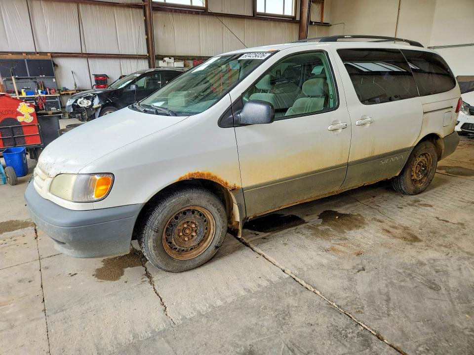 Продажа на аукционе авто 2002 Toyota Sienna, vin: 4T3ZF19C42U508236, номер лота: 60425026