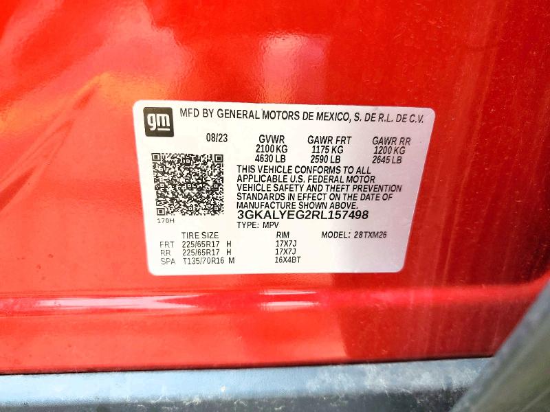 Aukcja sprzedaży 2024 Gmc Terrain, vin: 3GKALYEG2RL157498, numer aukcji: 61092866