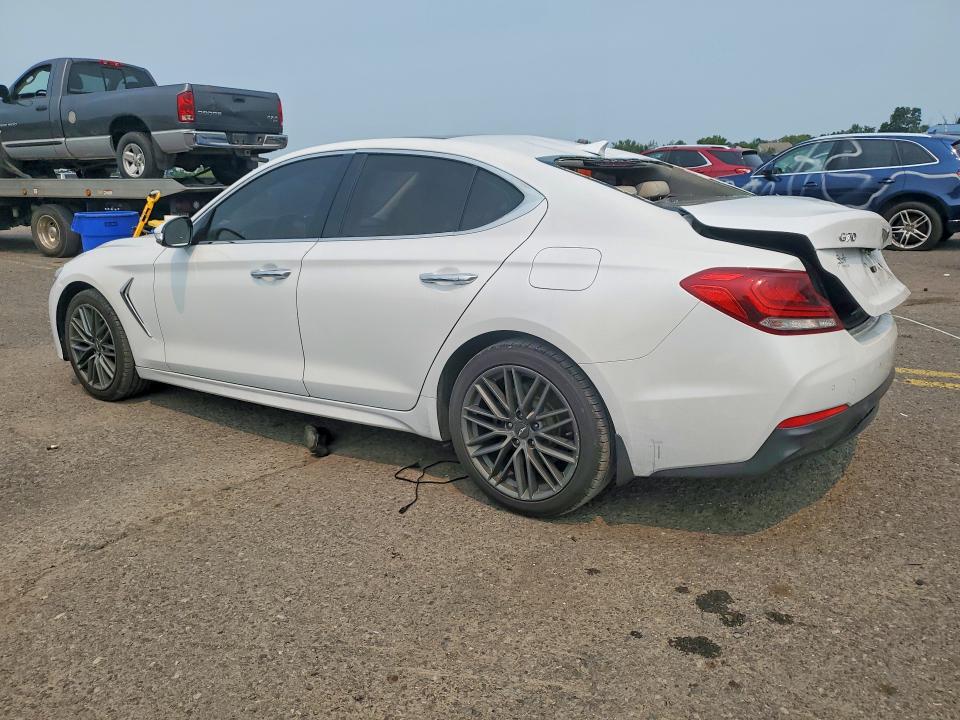 2019 Genesis G70 მანქანა იყიდება აუქციონზე, vin: KMTG34LA3KU031676, აუქციონის ნომერი: 61047576