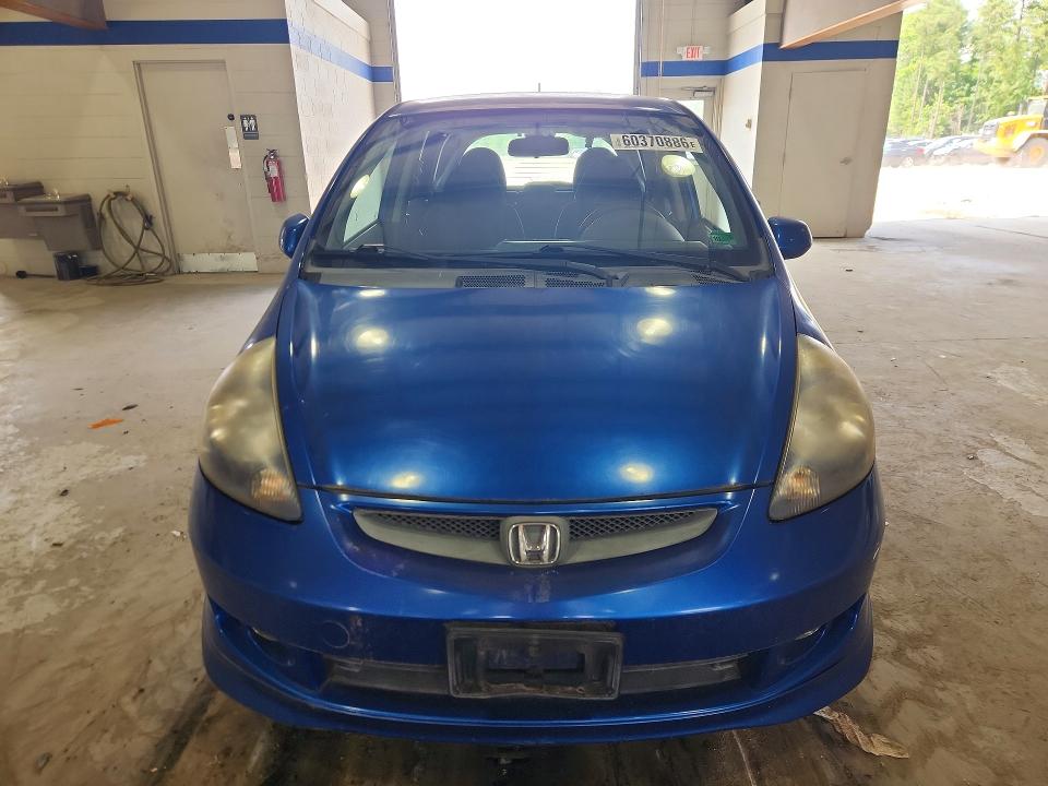 2007 Honda Fit მანქანა იყიდება აუქციონზე, vin: JHMGD38697S036814, აუქციონის ნომერი: 60370886