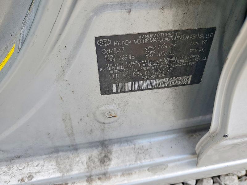 Продаж на аукціоні авто 2018 Hyundai Elantra, vin: 5NPD84LF5JH286787, номер лоту: 60041486