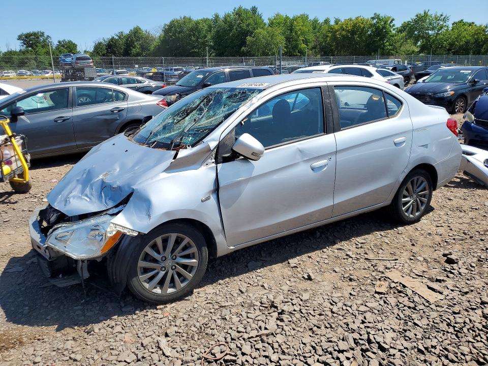 61182436 :رقم المزاد ، ML32F4FJ2HHF16037 vin ، 2017 Mitsubishi Mirage مزاد بيع