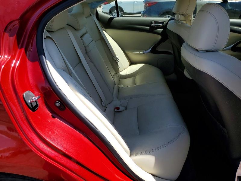 61743716 :رقم المزاد ، JTHBF5C20C5182726 vin ، 2012 Lexus Is 250 مزاد بيع