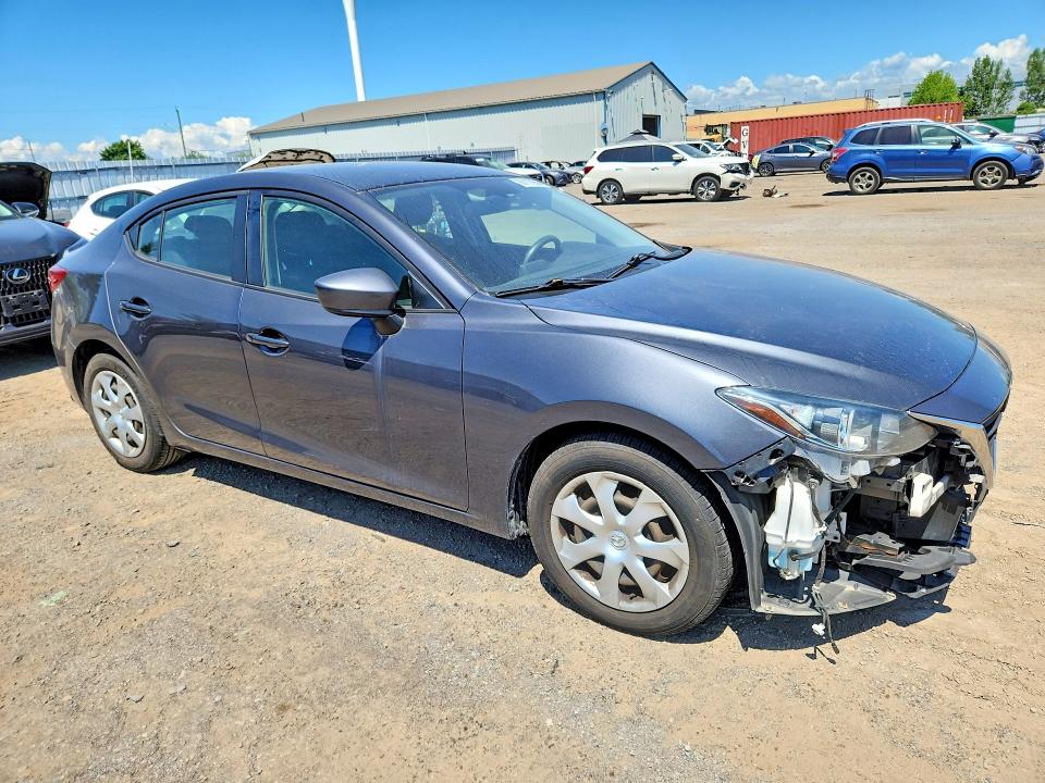 60117956 :رقم المزاد ، 3MZBM1U74FM216382 vin ، 2015 Mazda 3 مزاد بيع
