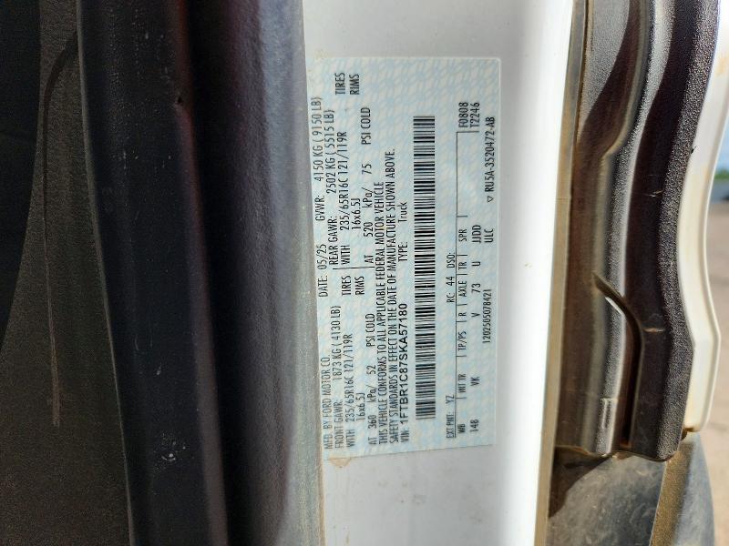 Aukcja sprzedaży 2025 Ford Transit, vin: 1FTBR1C87SKA57180, numer aukcji: 61944056