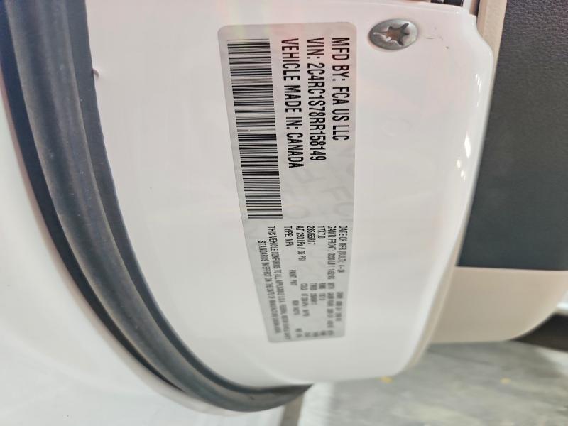 2024 Chrysler Pacifica მანქანა იყიდება აუქციონზე, vin: 2C4RC1S78RR158149, აუქციონის ნომერი: 61771856