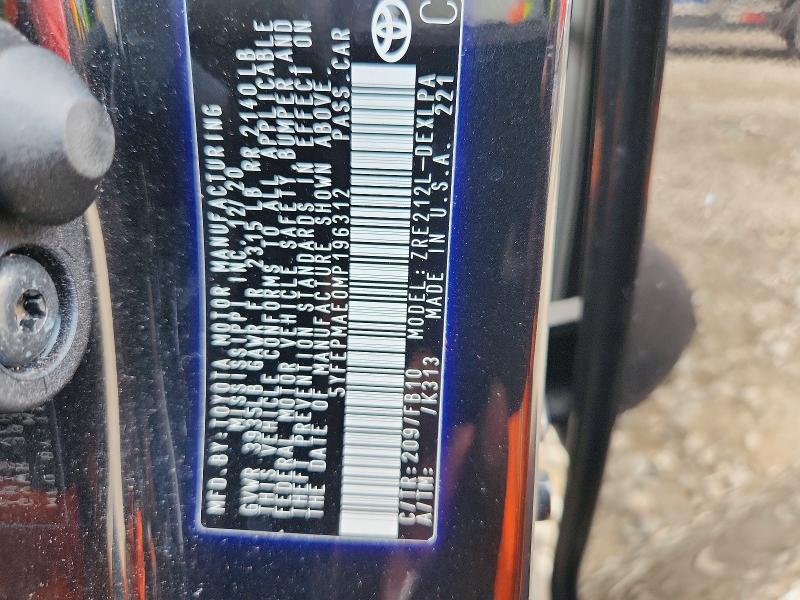 Продаж на аукціоні авто 2021 Toyota Corolla, vin: 5YFEPMAE0MP196312, номер лоту: 61769556