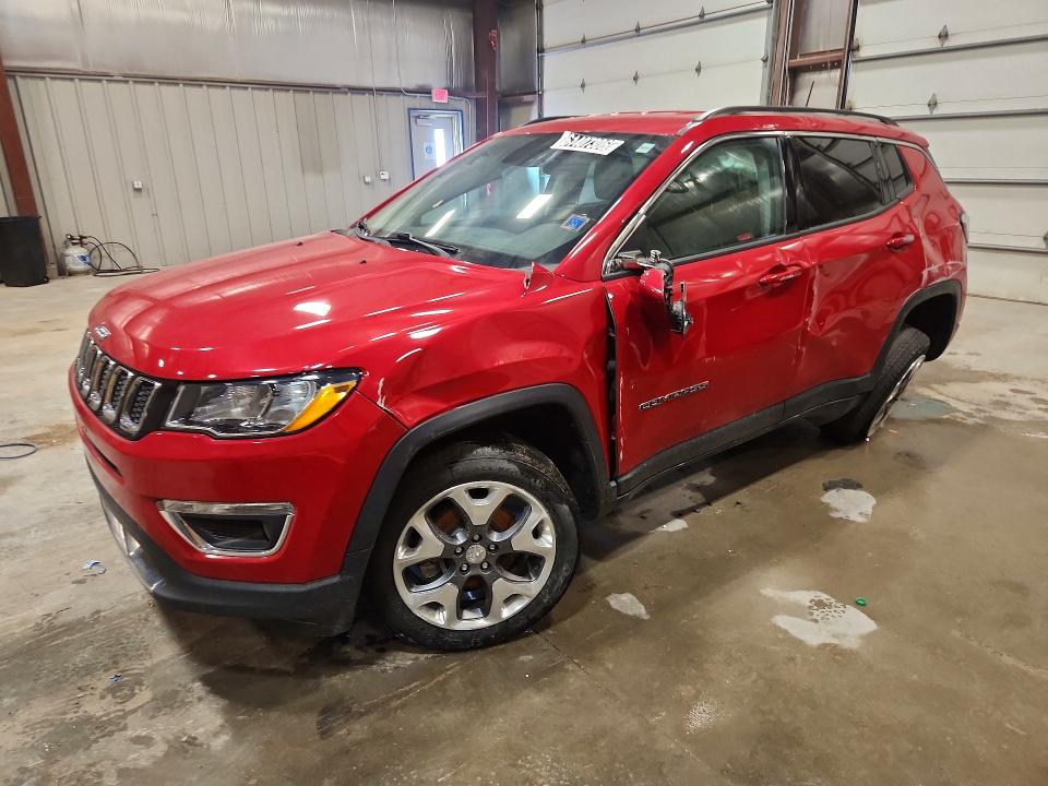 Aukcja sprzedaży 2019 Jeep Compass, vin: 3C4NJDCB2KT854582, numer aukcji: 61407306
