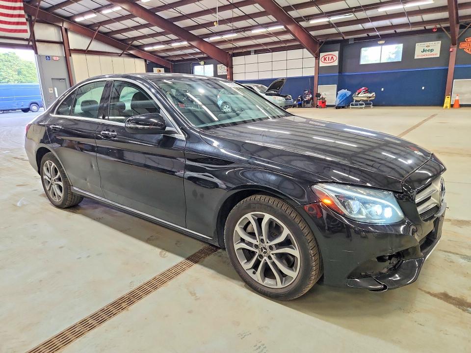 Продажа на аукционе авто 2018 Mercedes-benz C, vin: WDDWF4KB5JR315569, номер лота: 61551386