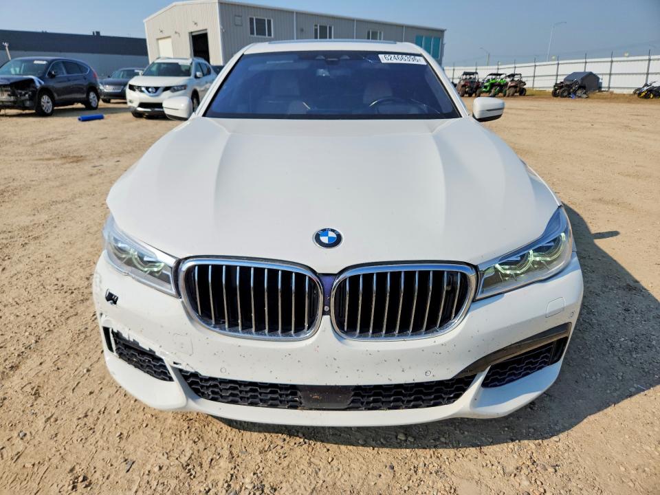 2017 Bmw 750 მანქანა იყიდება აუქციონზე, vin: WBA7B0C33HG527139, აუქციონის ნომერი: 62466396