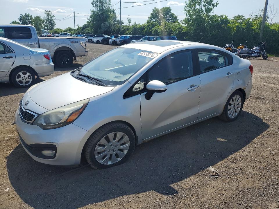 2014 Kia Rio მანქანა იყიდება აუქციონზე, vin: KNADN4A34E6367908, აუქციონის ნომერი: 61776716