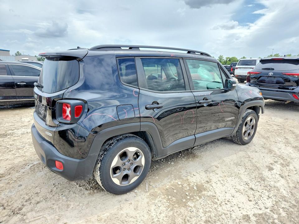 59791026 :رقم المزاد ، ZACCJABH0FPB62254 vin ، 2015 Jeep Renegade مزاد بيع
