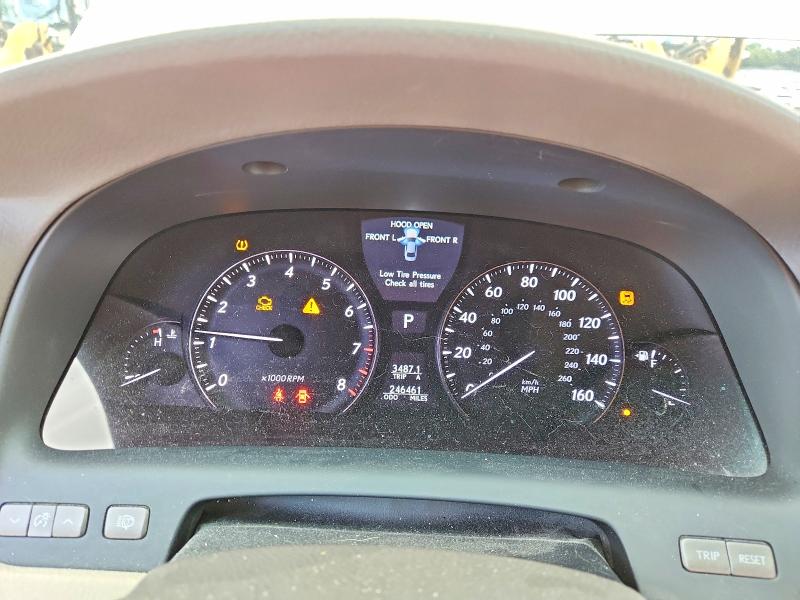 Aukcja sprzedaży 2010 Lexus Ls, vin: JTHBL5EF7A5100576, numer aukcji: 62288756