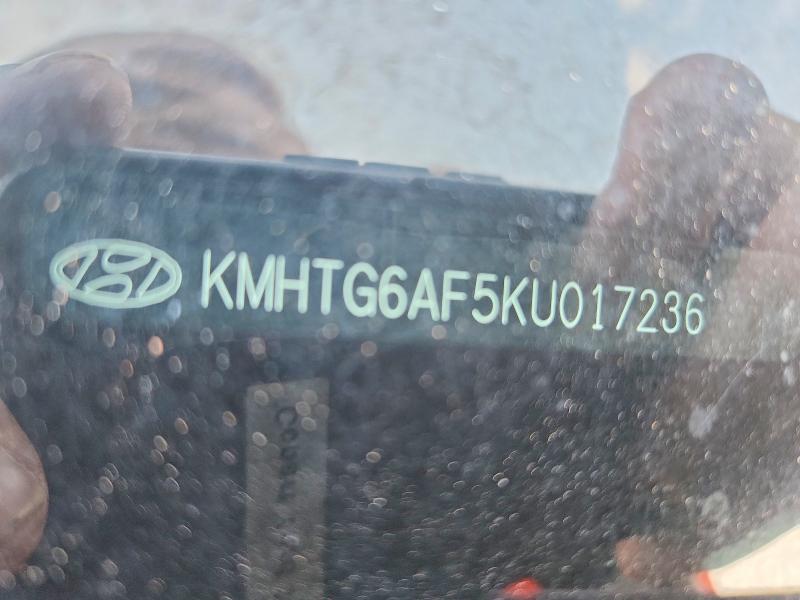 2019 Hyundai Veloster მანქანა იყიდება აუქციონზე, vin: KMHTG6AF5KU017236, აუქციონის ნომერი: 60286876