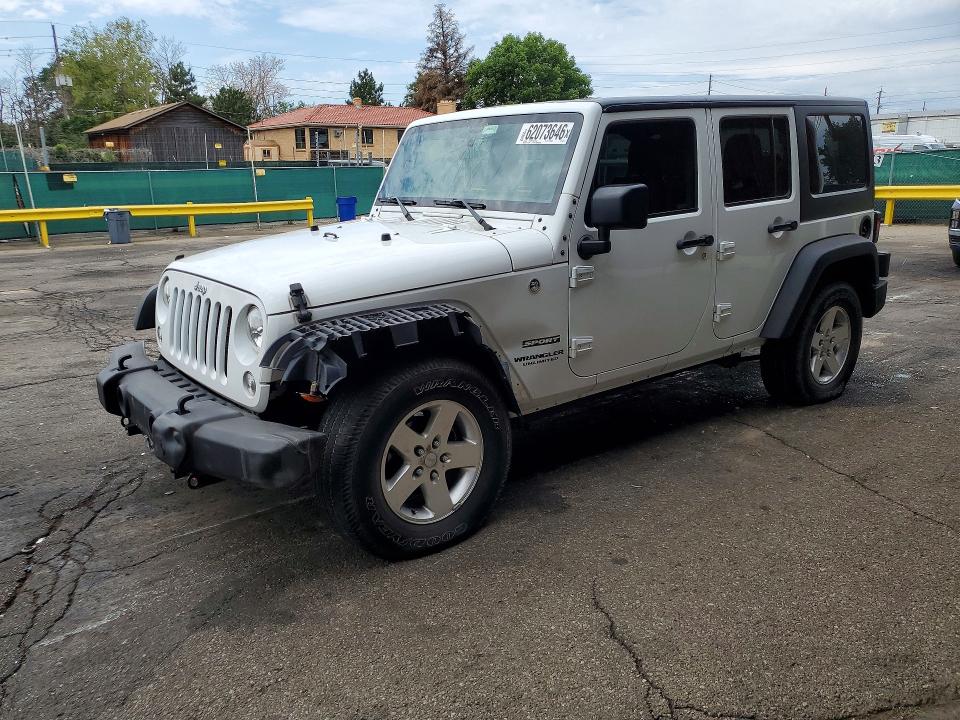 62073646 :رقم المزاد ، 1C4BJWDG1HL663295 vin ، 2017 Jeep Wrangler Unlimited مزاد بيع